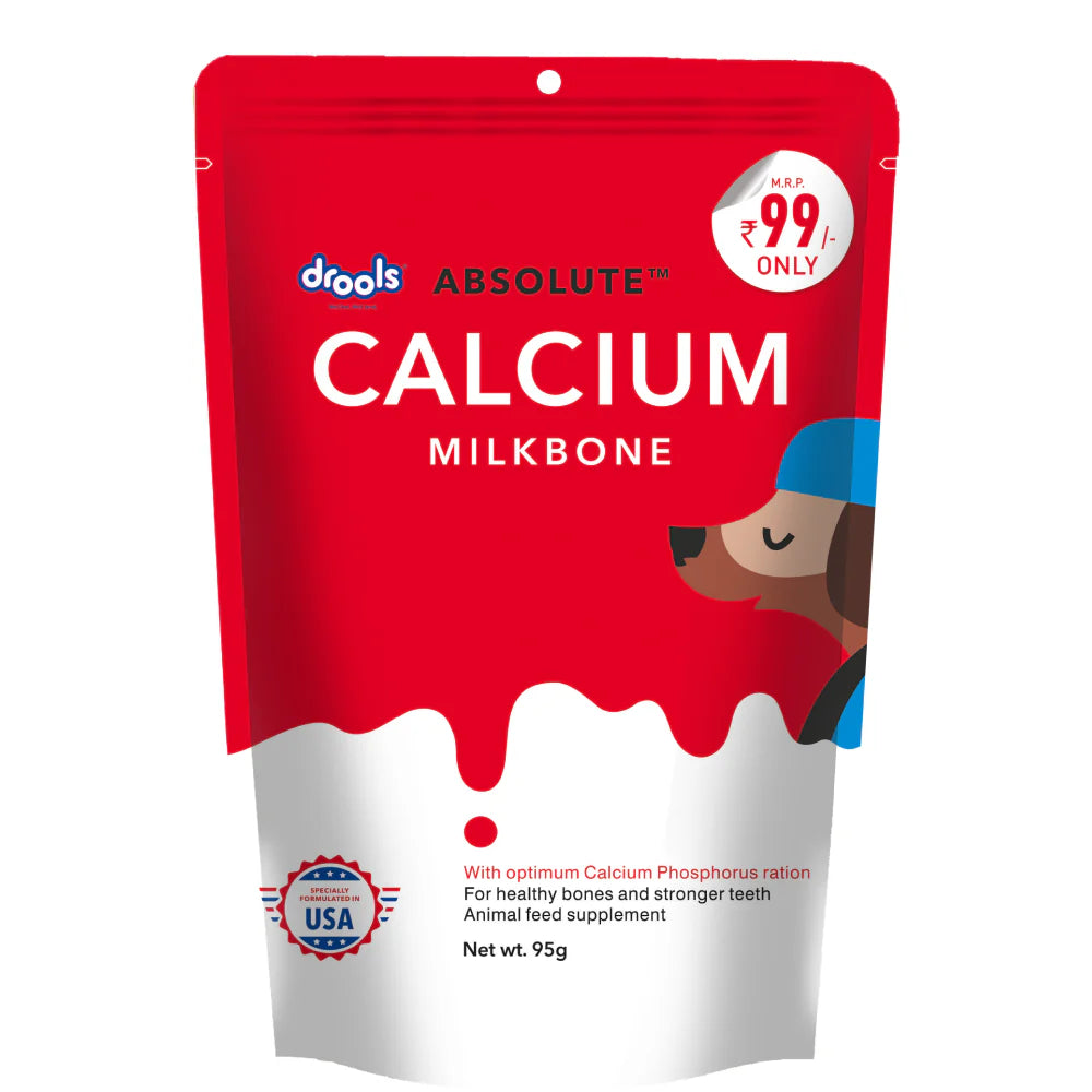 Drools Absolute Calcium Bone Pouch for Dogs